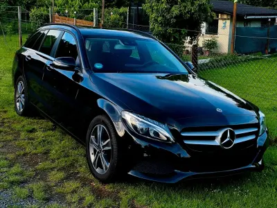 Gebraucht Mercedes C200 136 PS (100 kW) 2018 Schwarz Kombi