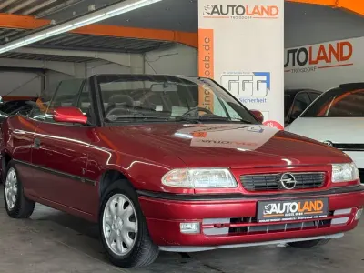 Gebraucht Opel Astra Cabriolet 71 PS (52 kW) 1996 Rot Cabrio