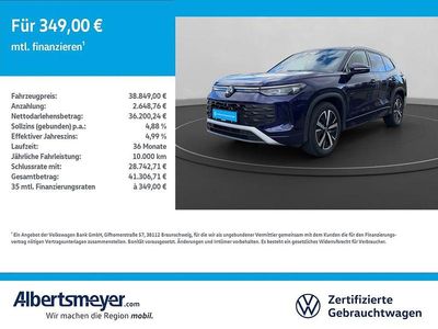 Violett Gebraucht 2025 VW Tayron Life SUV | 38.439 €