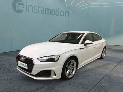 Gebraucht Audi A5 Sportback Advanced Plus 163 PS (119 kW) 2021 Weiß Kleinwagen