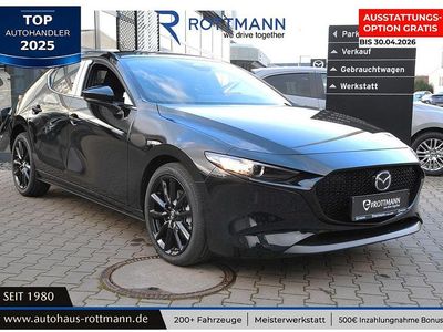Neu Mazda 3 Homura-Line 140 PS (102 kW) 2026 Schwarz Limousine