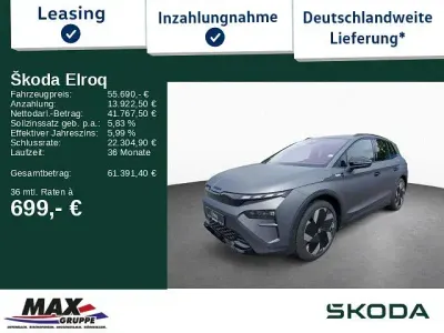 Neu Skoda Elroq RS 250 kW (340 PS) 2026 Grau SUV
