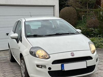 Gebraucht Fiat Punto 77 PS (56 kW) 2012 Weiß Kleinwagen