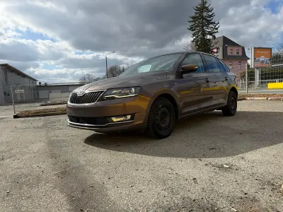 Gebraucht Skoda Rapid 110 PS (80 kW) 2018 Braun Kleinwagen