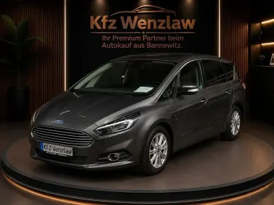 Gebraucht Ford S-MAX Titanium 160 PS (117 kW) 2018 Grau Van / Kleinbus