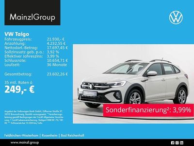 Gebraucht VW Taigo R-line 110 PS (80 kW) 2022 Ascotgrau SUV
