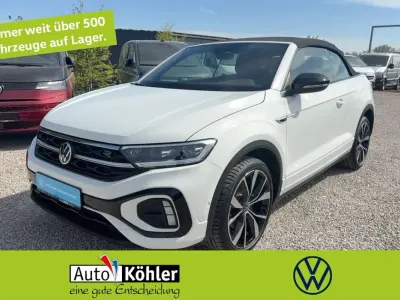 Second-hand VW T-Roc Cabriolet R-line 150 CP (110 kW) 2025 Alb Cabrio