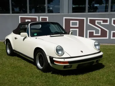 Gebraucht Porsche 911 Carrera Cabriolet 207 PS (152 kW) 1984 Weiß Cabrio