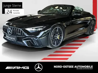 Gebraucht Mercedes SL63 AMG AMG 585 PS (430 kW) 2024 Metalliclack obsidianschwarz m Cabrio