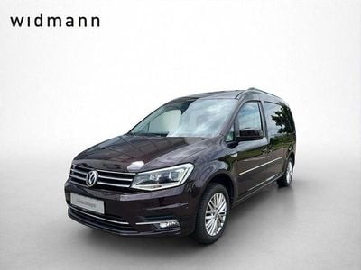 Black berry metallic Gebraucht 2019 VW Caddy Maxi Highline Van / Kleinbus | 23.562 € (Fairer Preis)