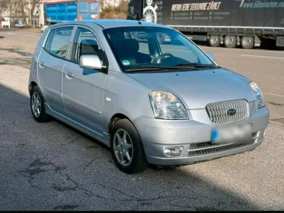 Gebraucht Kia Picanto EX 65 PS (47 kW) 2007 Silber Kleinwagen
