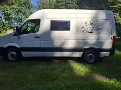 Gebraucht VW Crafter 109 PS (80 kW) 2010 Weiß Van