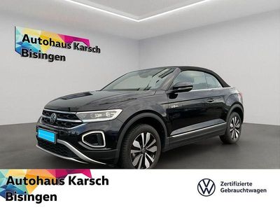 Gebraucht VW T-Roc Cabriolet Goal 150 PS (110 kW) 2024 Deep black perleffekt (metallic) Cabrio