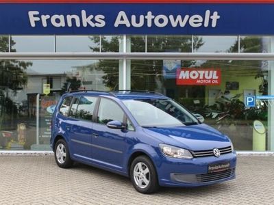 Gebraucht VW Touran Trendline 105 PS (77 kW) 2010 Blau Van / Kleinbus