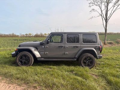 Gebraucht Jeep Wrangler Sahara 370 PS (272 kW) 2022 Grau SUV