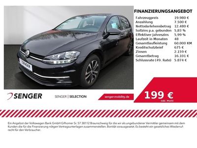 gebraucht VW Golf VII GolfVII 1.5 TSi IQ.DRIVE DSG PDC Navi Sitzhzg.