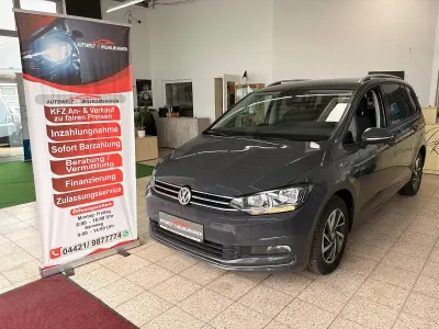 Gebraucht VW Touran Sound 150 PS (110 kW) 2017 Grau Van / Kleinbus