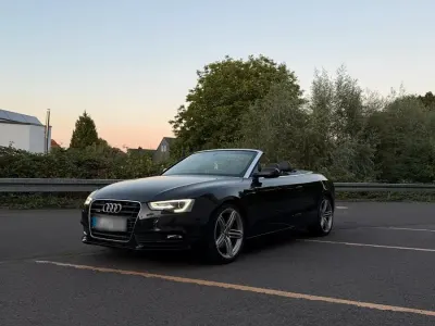 Gebraucht Audi A5 Cabriolet S-Line 211 PS (155 kW) 2012 Schwarz Cabrio