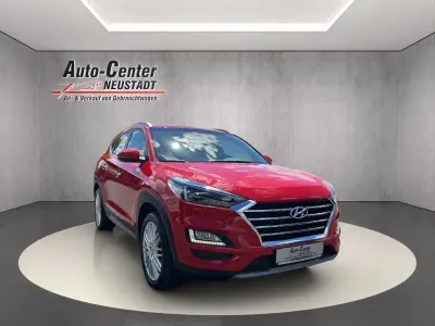 Gebraucht Hyundai Tucson Premium 177 PS (130 kW) 2019 Rot SUV
