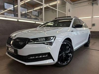 Gebraucht Skoda Superb SportLine 200 PS (147 kW) 2022 Weiß Kombi