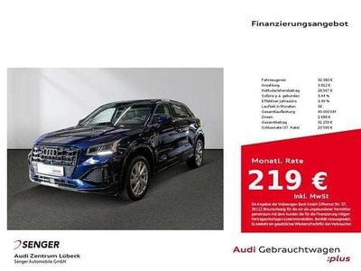 Navarrablau metallic Gebraucht 2024 Audi Q2 Advanced Plus SUV | 32.380 € (Guter Preis)