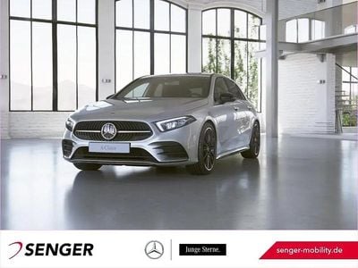 Silber Gebraucht 2021 Mercedes A200 AMG line Limousine | 27.440 € (Fairer Preis)