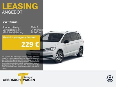 Second-hand VW Touran Goal 150 CP (110 kW) 2025 Alb Monovolum