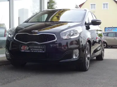 Brugt Kia Carens Spirit 136 HK (100 kW) 2014 Sort MPV