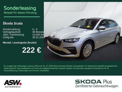 Brilliantsilber metallic Gebraucht 2025 Skoda Scala Essence Kleinwagen | 20.930 € (Superpreis)