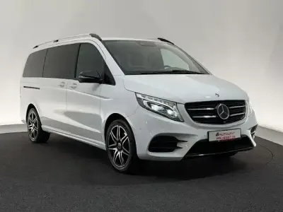Gebraucht Mercedes V250 AMG line 190 PS (139 kW) 2018 Bergkristallweiß metallic Van / Kleinbus