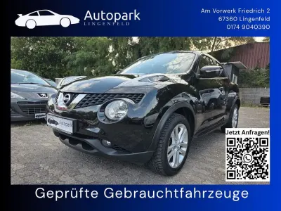Gebraucht Nissan Juke Acenta 116 PS (85 kW) 2016 Schwarz SUV