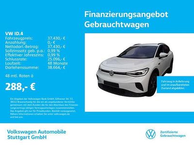 Gletscherweiß metallic Gebraucht 2023 VW ID.4 Pro Performance SUV | 37.430 €