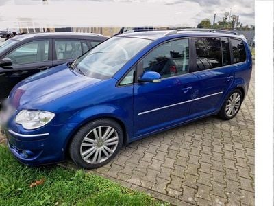 Gebraucht VW Touran 170 PS (125 kW) 2007 Blau Van / Kleinbus