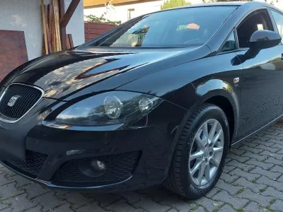 Gebraucht Seat Leon 125 PS (91 kW) 2010 Schwarz Kleinwagen