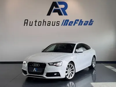 Gebraucht Audi A5 Sportback S-Line 190 PS (139 kW) 2014 Weiß Kleinwagen