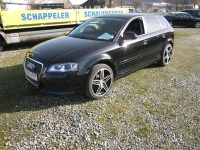 Gebraucht Audi A3 Attraction 125 PS (91 kW) 2009 Brillantschwarz (metallic) Kleinwagen
