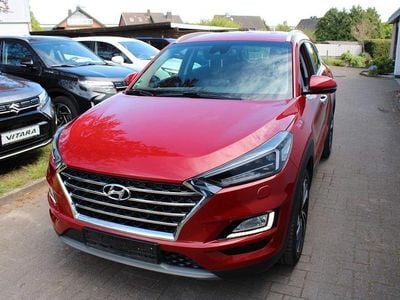 Begagnad Hyundai Tucson Premium 177 HK (130 kW) 2019 Röd SUV