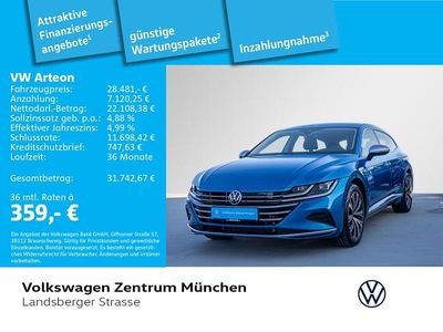 Gebraucht VW Arteon Elegance 218 PS (160 kW) 2023 Blau Limousine