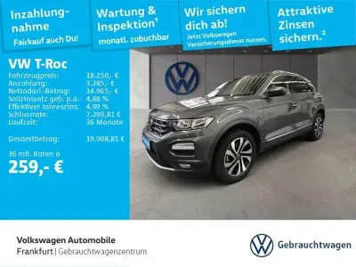 Gebraucht VW T-Roc Active 110 PS (80 kW) 2022 Grau SUV