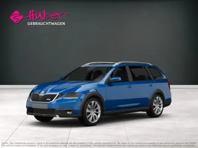 Gebraucht Skoda Octavia Scout 4x4 150 PS (110 kW) 2019 Raceblau metallic (metallic) Kombi