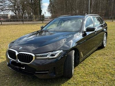 Brugt BMW 520 190 HK (139 kW) 2022 Sort Stationcar