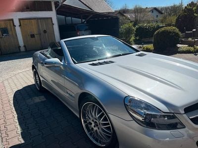 Usata Mercedes SL350 315 CV (231 kW) 2008 Argento Cabrio