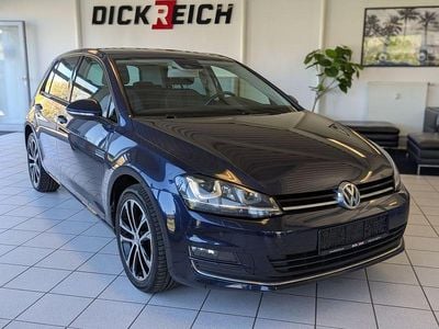 Usata VW Golf VII Allstar 125 CV (91 kW) 2017 Blu Berlina