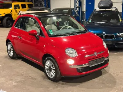 Usata Fiat 500C Lounge 69 CV (50 kW) 2014 Nero Cabrio