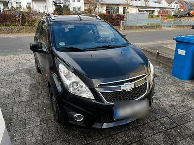 Gebraucht Chevrolet Spark 81 PS (59 kW) 2010 Schwarz Kleinwagen