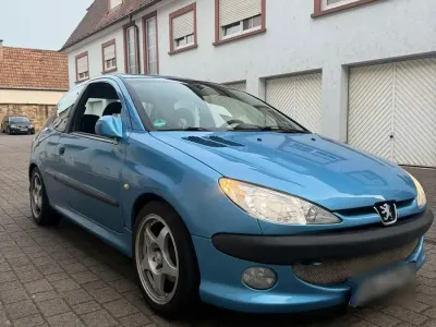 Gebraucht Peugeot 206 109 PS (80 kW) 2002 Blau Coupé
