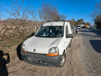 Brugt Renault Kangoo 64 HK (47 kW) 2002 Hvid MPV