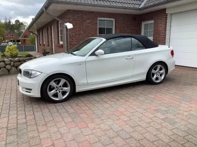 Occasion BMW 118 Cabriolet Sport Line 143 ch (105 kW) 2009 Blanc Cabriolet