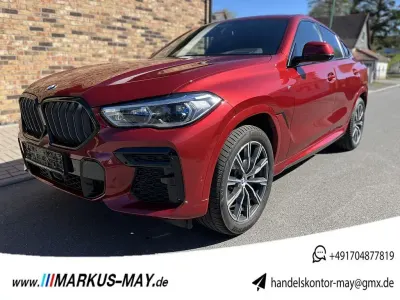 Brugt BMW X6 M Sport 286 HK (210 kW) 2021 Rød SUV