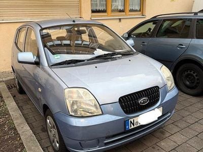 Gebraucht Kia Picanto EX 65 PS (47 kW) 2006 Blau Kleinwagen